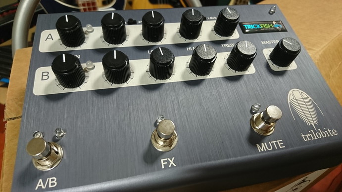 Trickfish トリックフィッシュ Trilobite ２chプリアンプ ベース専門店 タイズストア