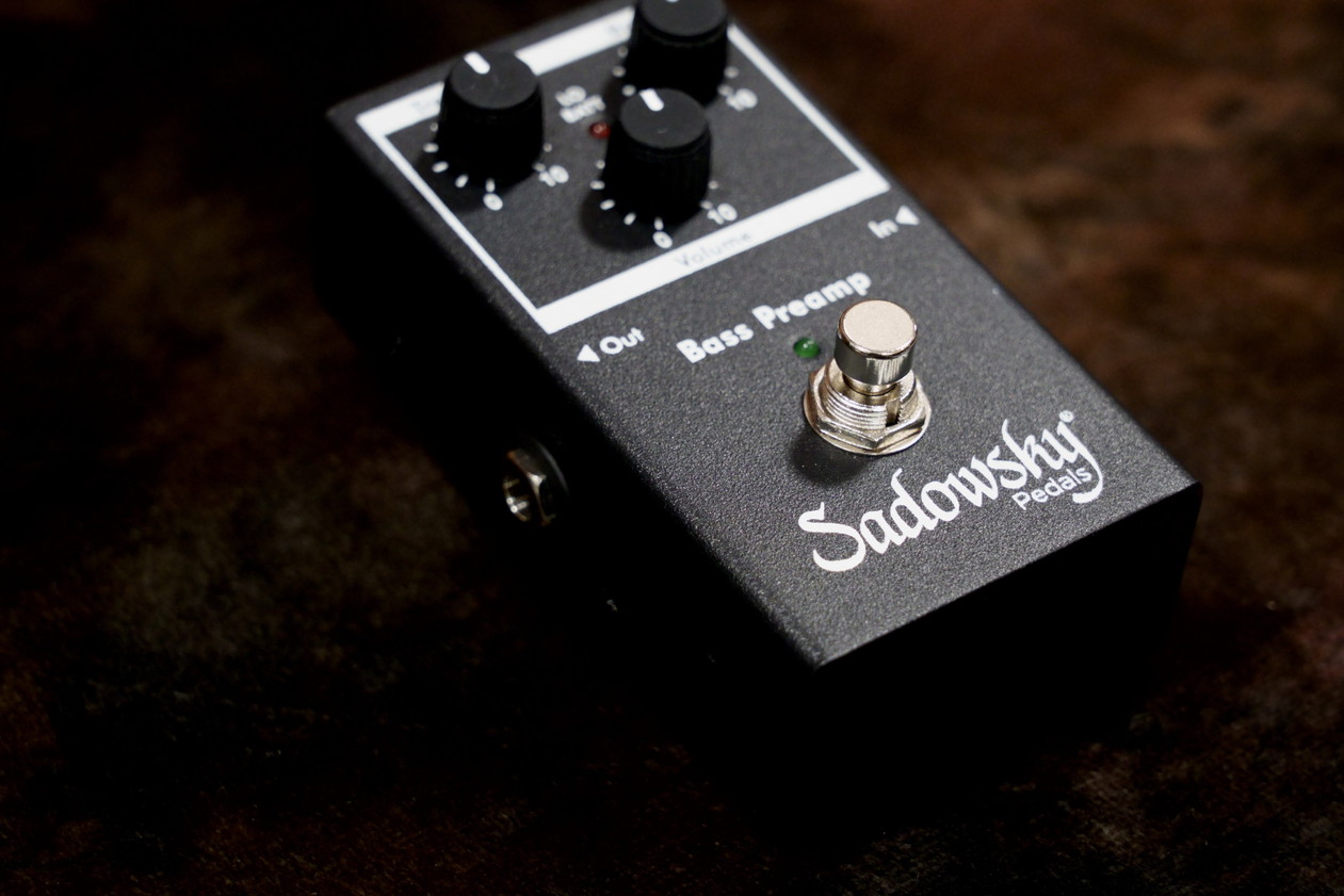 Sadowsky Outboard Bass Preamp SAC PED SBP 2 V2 / ベース専門店 タイズストア