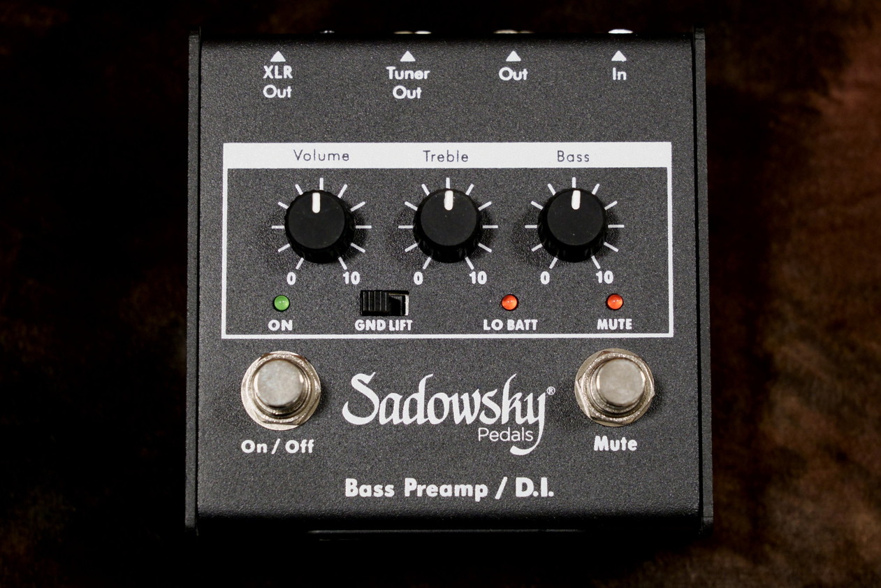 USA製 Sadowsky OUTBOARD BASS PREAMP