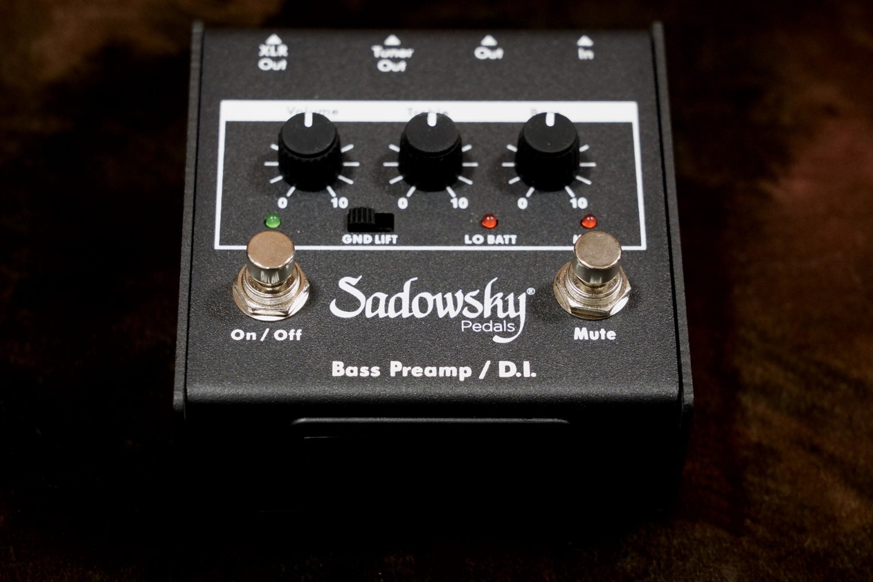 USA製 Sadowsky OUTBOARD BASS PREAMP