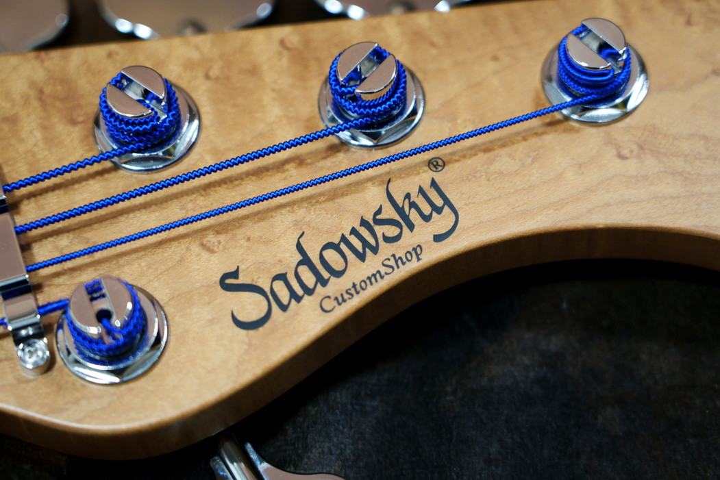 Sadowsky Custom Shop 21-Fret Standard J/J Bass, 5-String - Natural