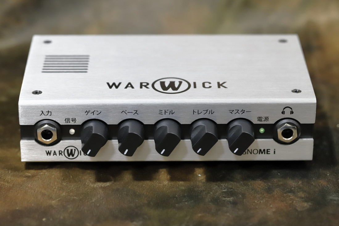 Warwick Gnome i 200W USB I/Oコンパクトヘッドアンプ / ベース専門店 